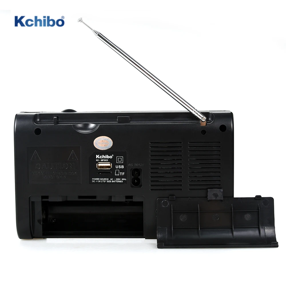 Stereo Kchibo radio FM/MW/SW1-8 10 band world receiver with MP3