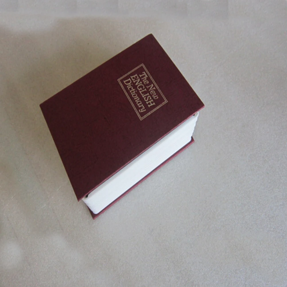 Высокое качество металлический ключ безопасности/номер замок Индивидуальные Книга обложка книга безопасный ключ