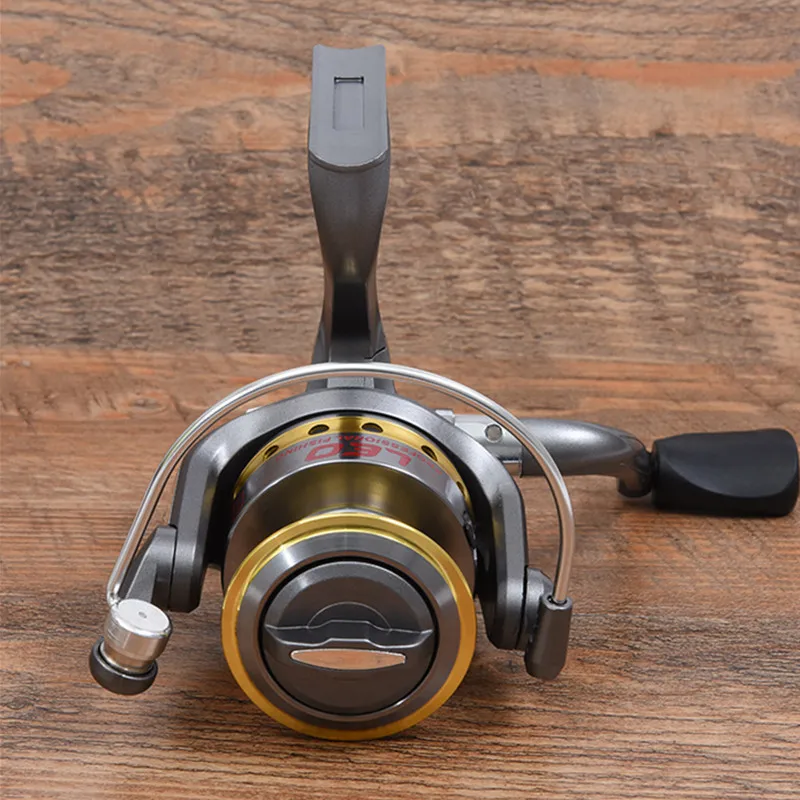 Spinning Fishing Reel 1000-7000 5.5:1 Slip Bait Wheel Brake Reels Spinning Wheels Fold Rocker For Fishing
