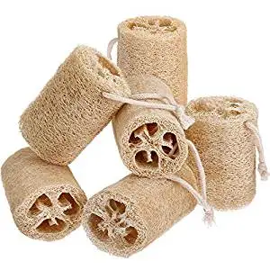 Whole Natural Loofah Vegetable Dish Scouring Pad for Kitchen Bath Sponge Body Exfoliating Scrubber Shower