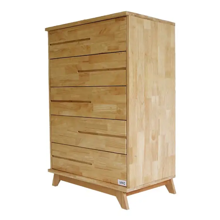 
Bedroom furniture wood chest storage cabinet with drawers 