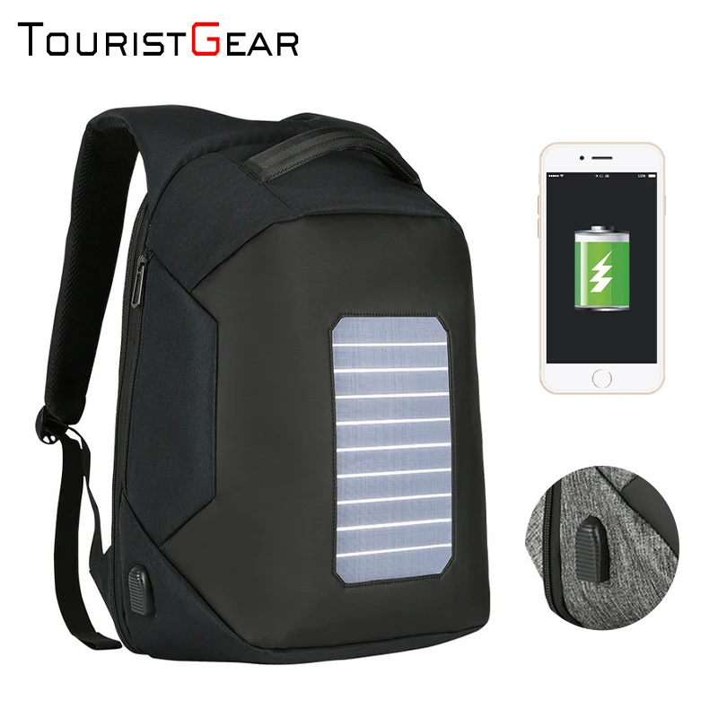 
waterproof bagpack men smart anti theft backpack school bag solar backpacks anti theft laptop backpack  (60841874929)