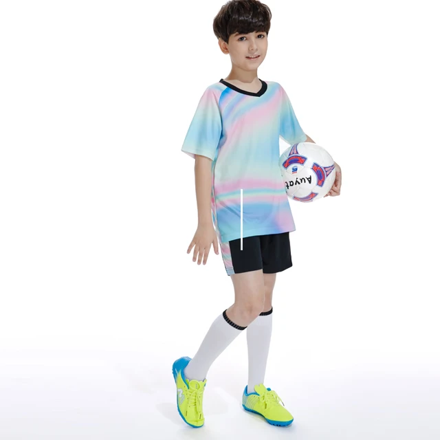 Thailand Full Custom Sublimation Football Shirts Fashion Youth Soccer Jersey