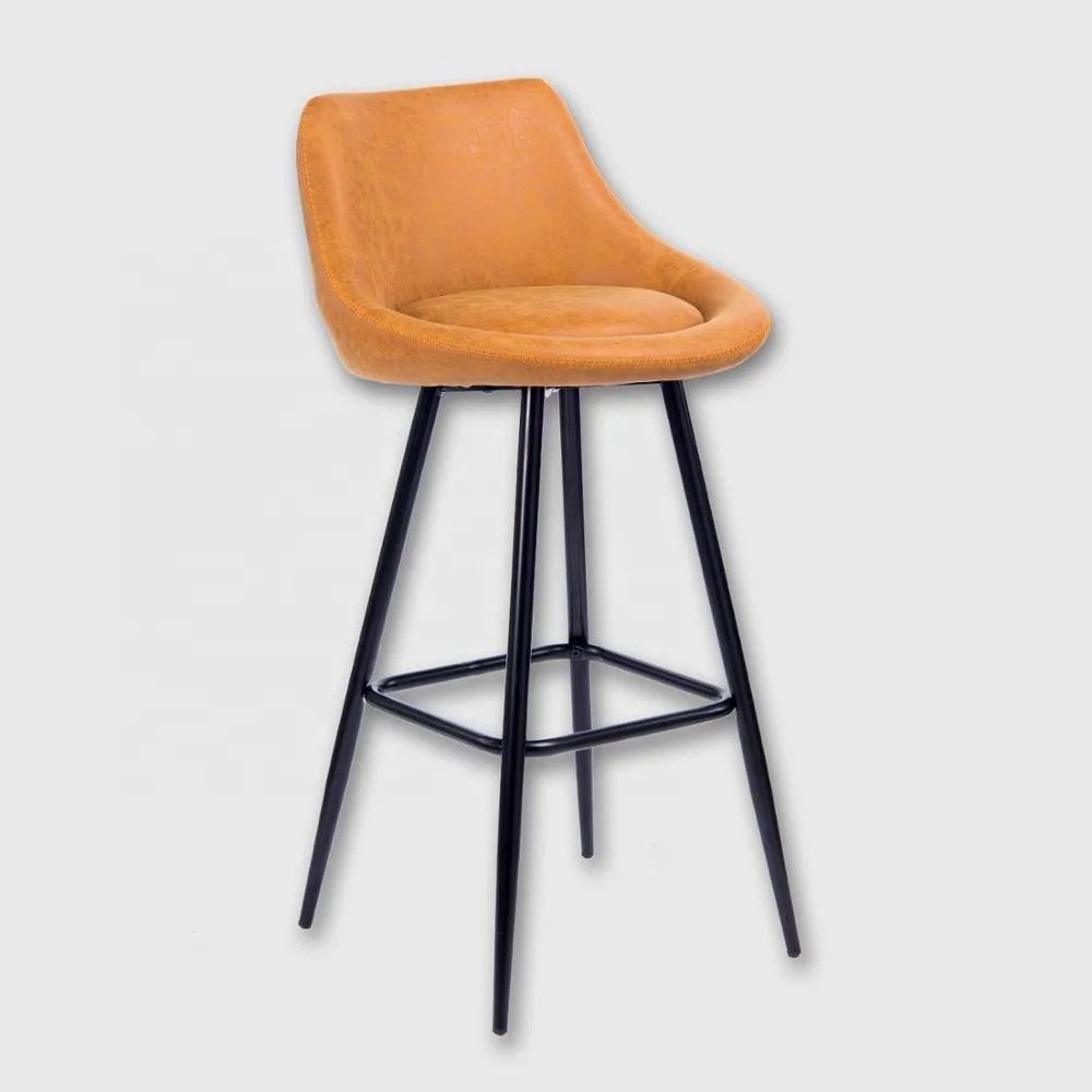 Western Modern Vintage  sheep scar pattern Iron Dining chair
