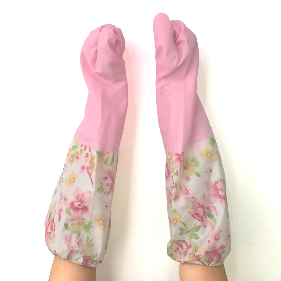 
Thin Waterproof Arm Long Sleeve Cleaning Safety Gloves 