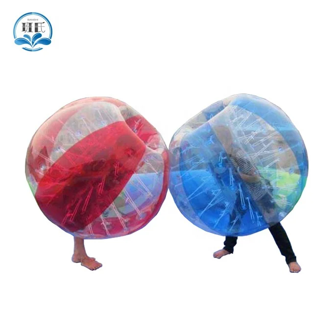 Прозрачный надувной шар-бампер из ПВХ диаметр 1 5 м для взрослых