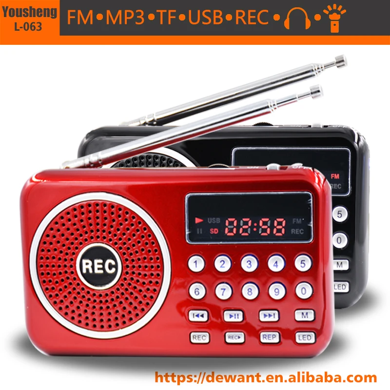 L-063 мини fm-радио mp3-плеер с диктофоном, мини fm-радио приемник