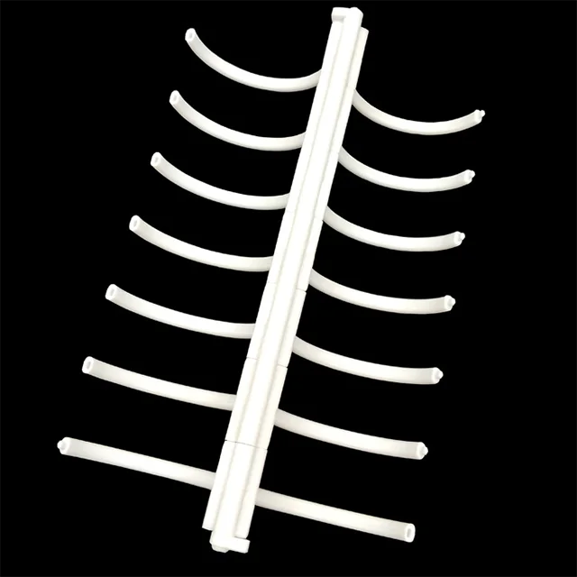 11.8 inches plastic ring binder clip, 20/26/30 hole ring plastic binder mechanism