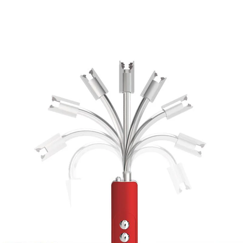 
Portable USB Lighter for Grill Kitchen Camping Windproof Electric Firework Lighter Spark BBQ Gas Stove Lighter 