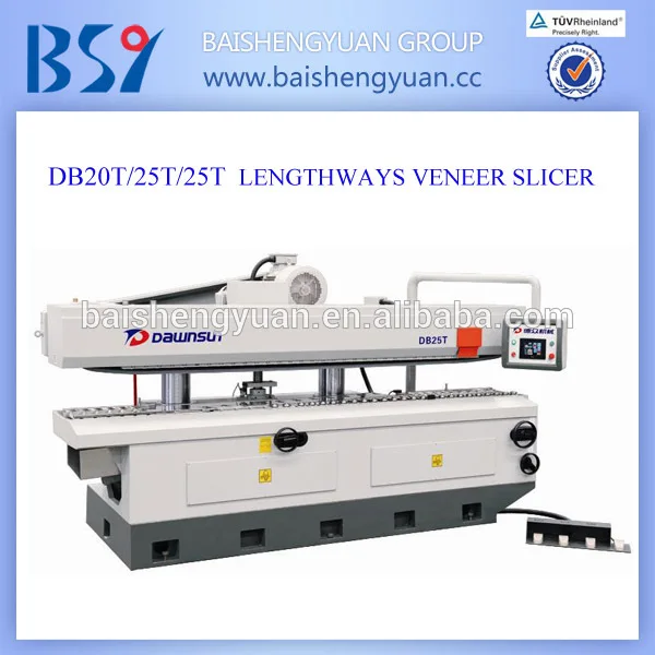 Automatic lengthways plywood veneer slicer machine/wood veneer slicer machine