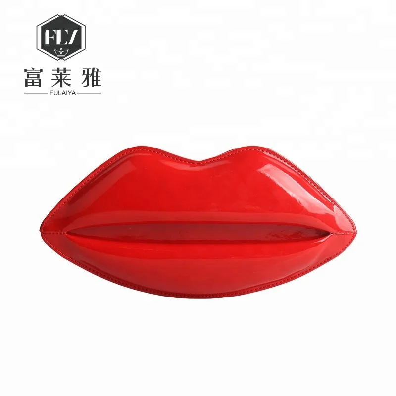 Губы Форма сумка клатч кошелек oem сумки для женщин для переноски