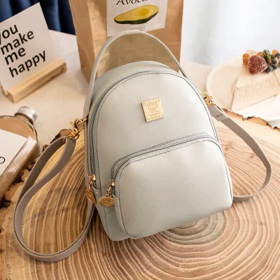 9F043 fashionable smart womens vintage backpack leather outdoor bag backpacks for girls