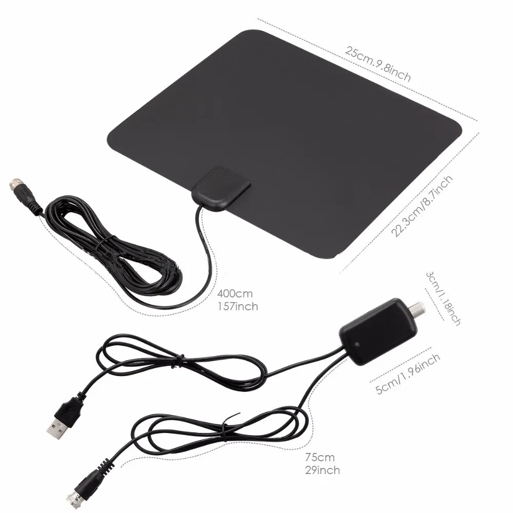 
174-230mhz, 470-860MHz Digital Amplifier Transmitting Digital Outdoor Indoor TV Antenna 