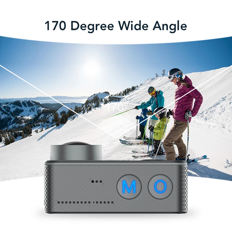 High-end 2.0inch 4K 24fps full HD  bicycle camera waterproof 40m AT903  action sport helmet camera