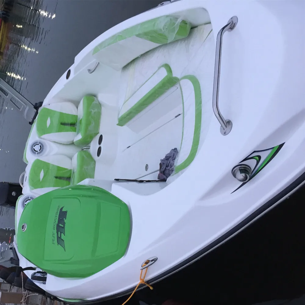 4.8m 15.7ft small jet boat fiberglass fishing speed boat for sale