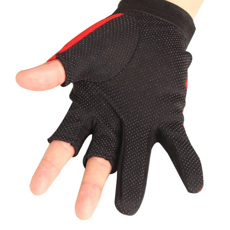 3 Colors Neoprene Fingerless Anti-Slip Comfortable Outdoor Sports Cool Fishing Gloves