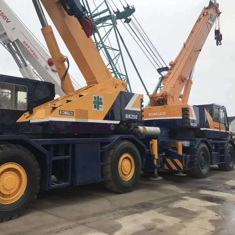 Kobelco 25T Rough Terrain Crane/ Kobelco RK250 Rough Terrain Crane