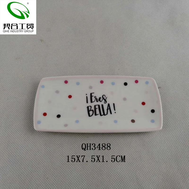 
Wedding decoration gold cactus trinket tray porcelain ceramic cat shape dish ring jewelry holder ceramic trinket tray 