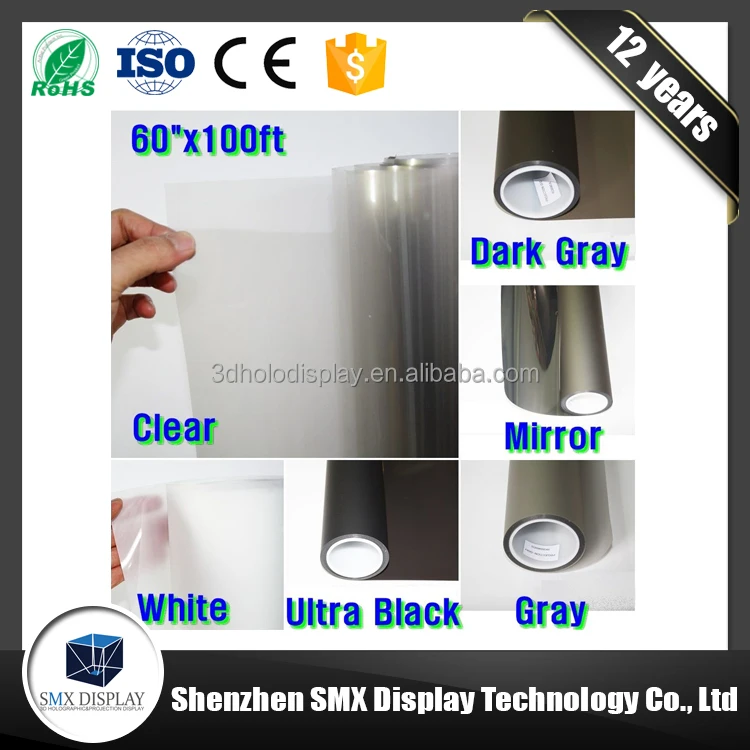 Лучшие Продажи Высший сорт пользовательские персонализированные задняя проекционная пленка для сенсорного экрана