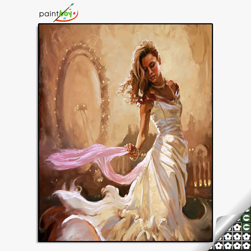 paintboy diy canvas round diamond painting for wholesales GF1797