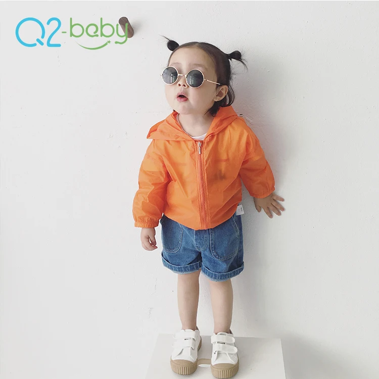 
Q2-baby Unisex Girl Boy Baby Clothes Coat Summer Wear Sunproof Clothing 