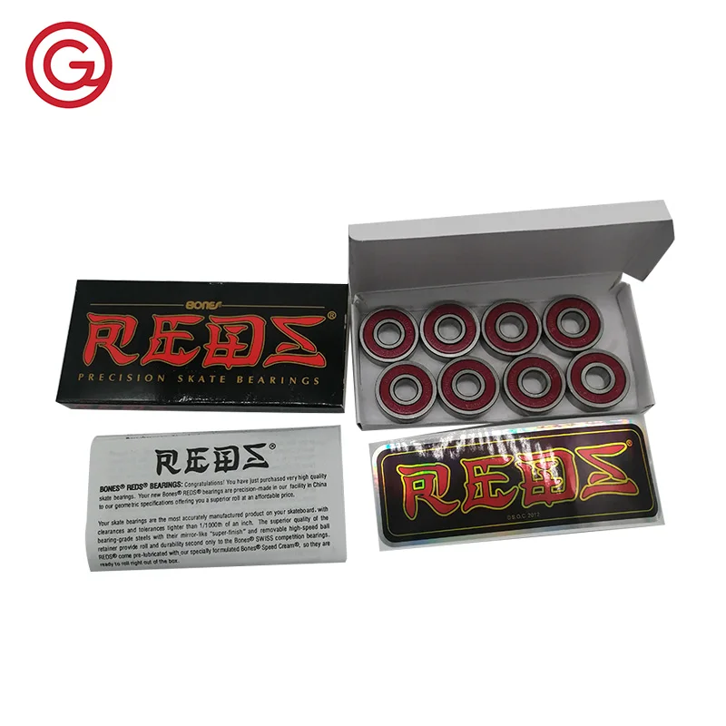 
High Speed Deep Groove Ball skateboard bearings 