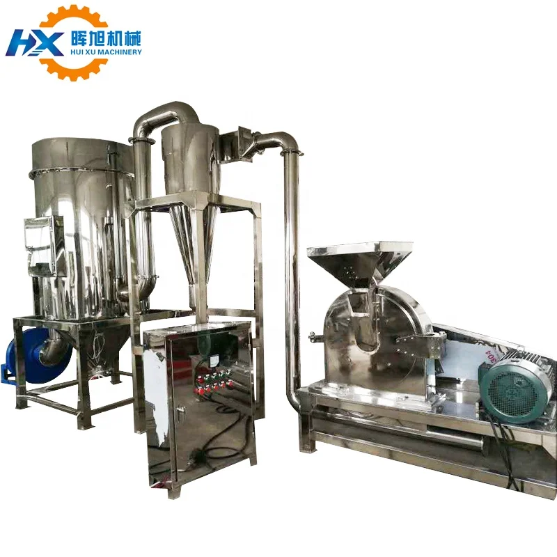 flour grain and seeds powder flour mill teff and potato pulverizer machine cereal malt mill for beer malt grinder malt crusher