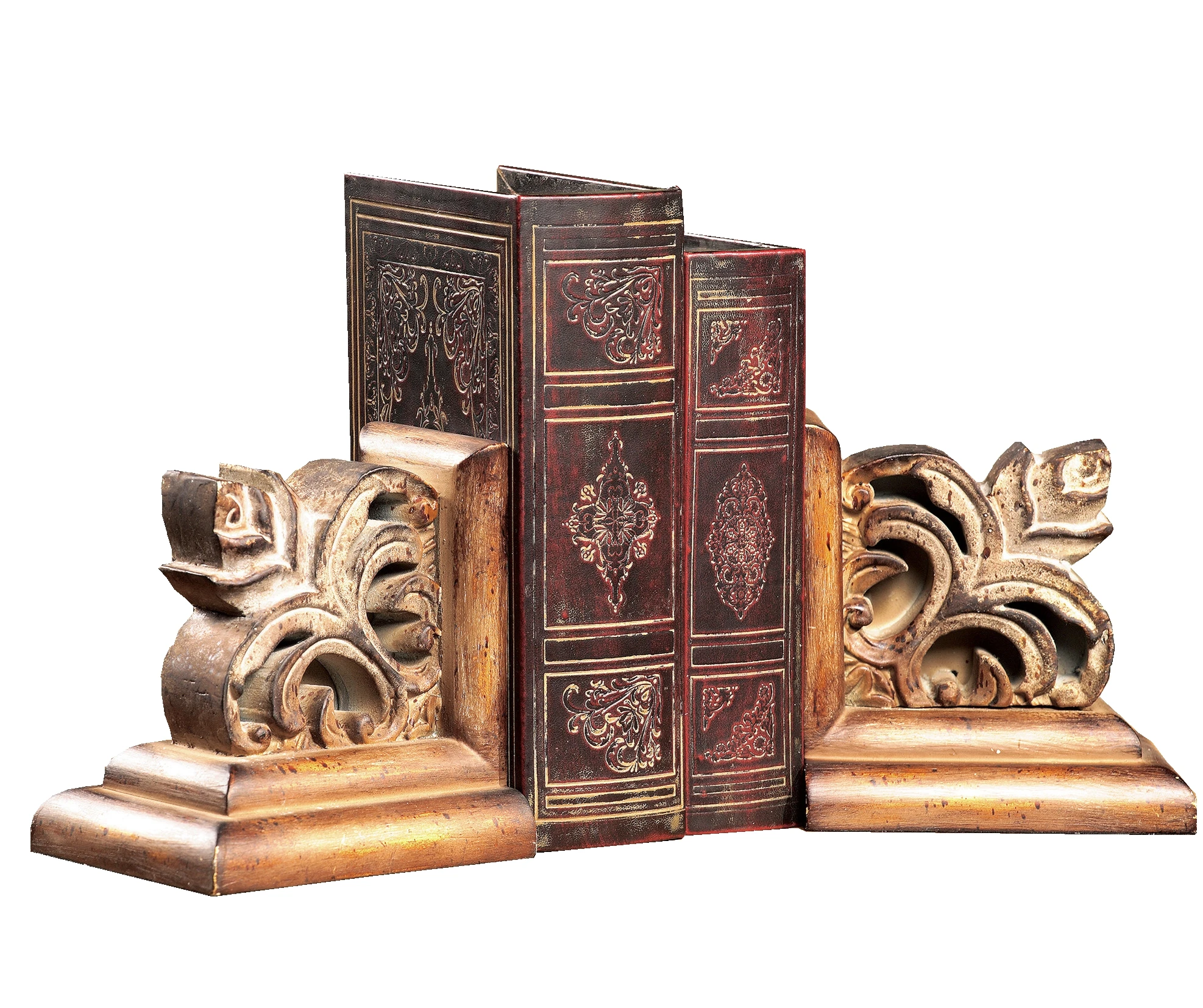 Wholesale table top Unique Coastal Shell Home Resin Decorative Bookends