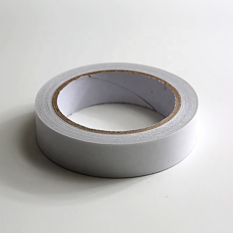 Non woven waterproof easily removable 50 mm wide double sided coated acrylic tissue paper self adhesive tape for bonding