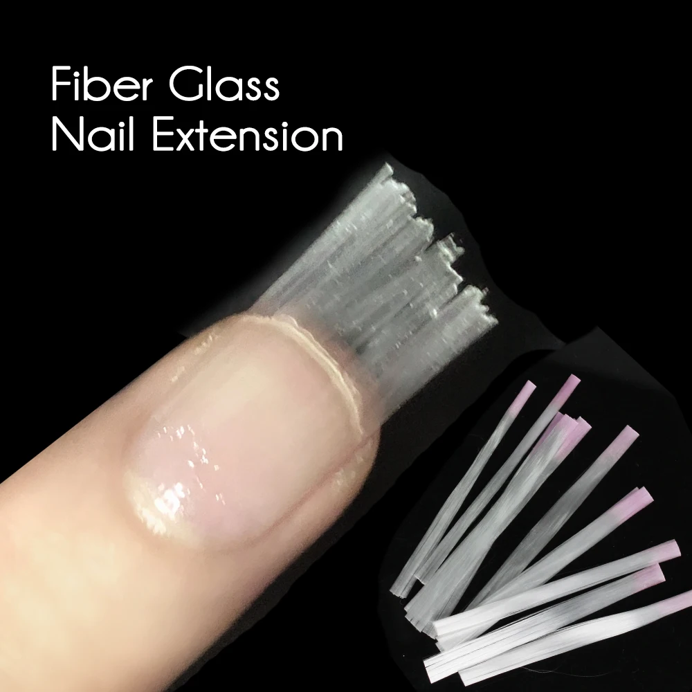 New fashion nails building gel fiber glass nail extension for extension nail