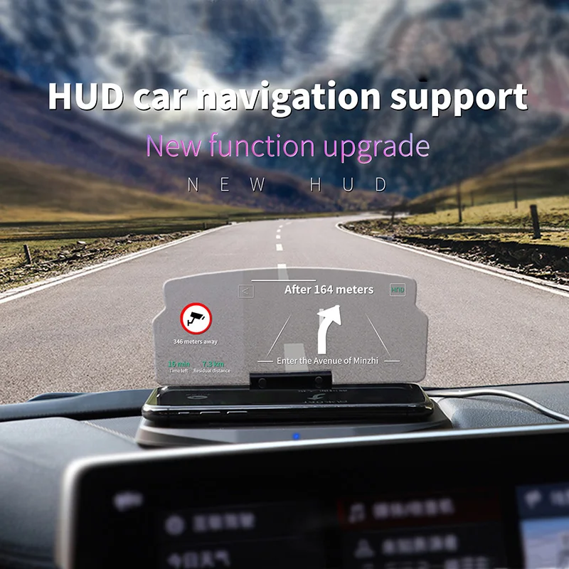 
Car GPS HUD Head Up Display Cellphone Holder Mount For Smart Phone Navigation phone cell phone 
