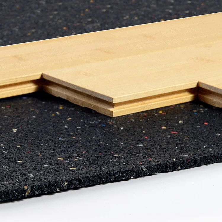 Customized Acoustic Silent Walk Rubber Underlay for Wood Floor
