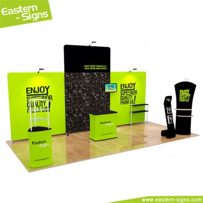 Best selling items aluminum advertising display convenient commercial booths for expo display stand