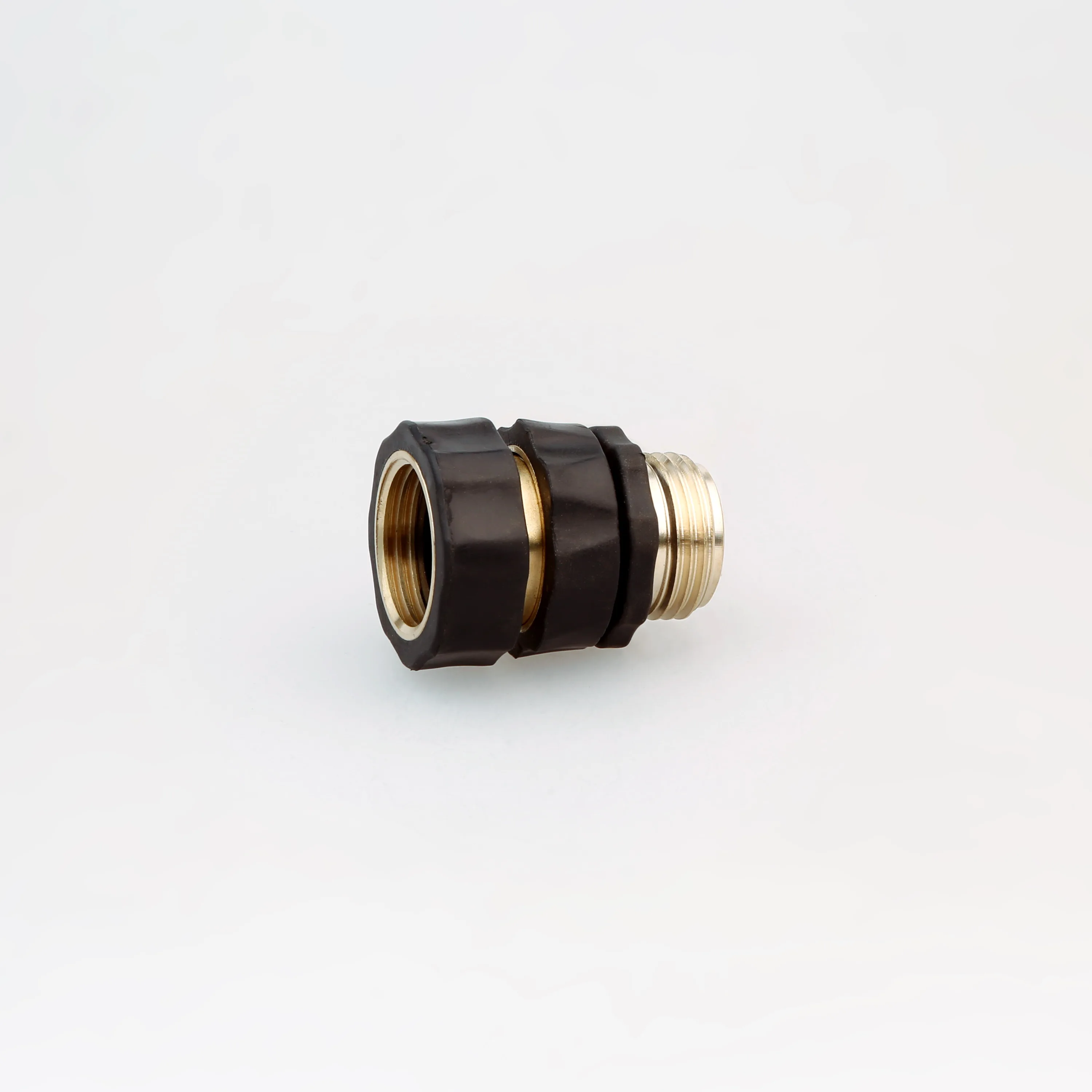 Garden hydraulic water brass quick coupling hose connector