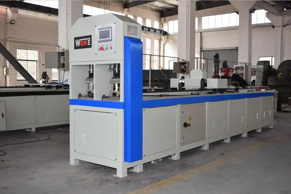 Hydraulic Automatic CNC Tube Punching Machine Pipe Punch Hole