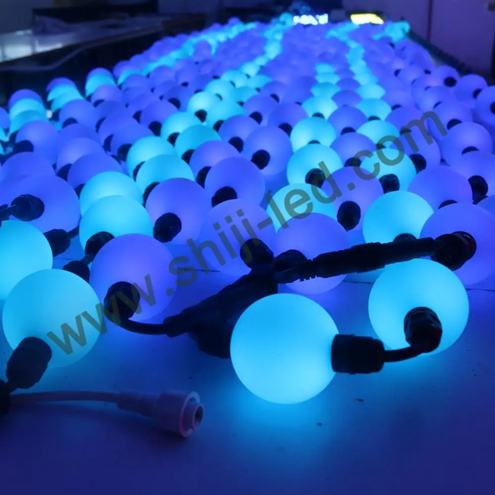 Magical 3D led RGB pixel ball dmx led outdoor christmas light ball