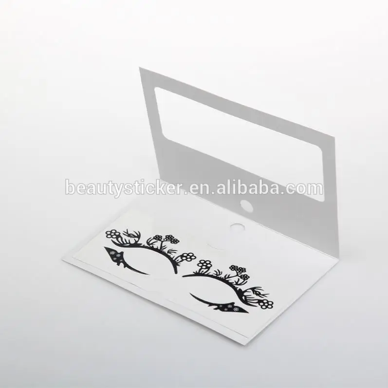 Бабочка Дымчатая Красивая Наклейка Крыло черный глаз линейный легко снимается тату-наклейка для глаз