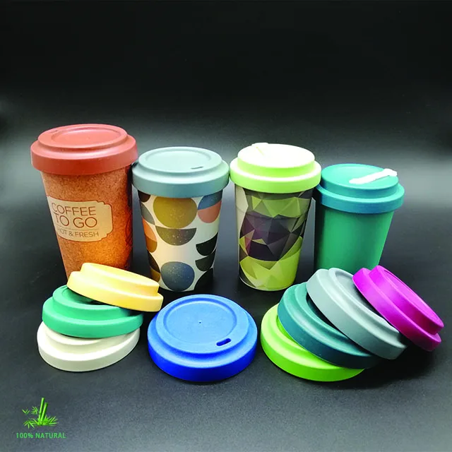 Renewable eco-green promotional travel mug cup blank mugs drinkware