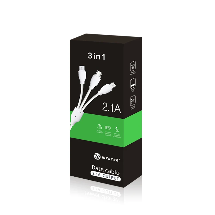 
2019 New Arrival 30PCS Phone Accessories Display USB Wall Charger Micro USB Cable USB Car Charger 