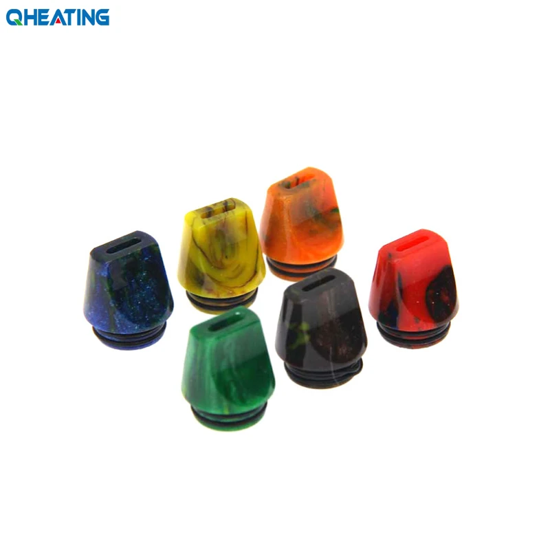 Плоский полимерный мундштук 810 для электронной сигареты, мундштук для 810 атомайзеров, аксессуары