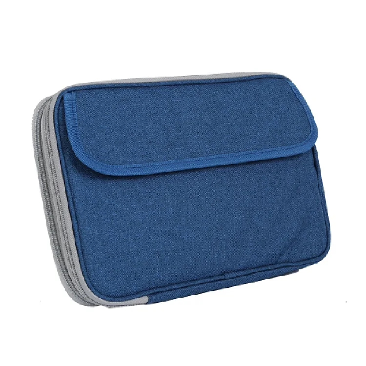 
Cosmos Double Layer Table Tennis Racket Professional Pingpong Case Cover with Ball Storage Pocket Table Tennis Bag Equipment 