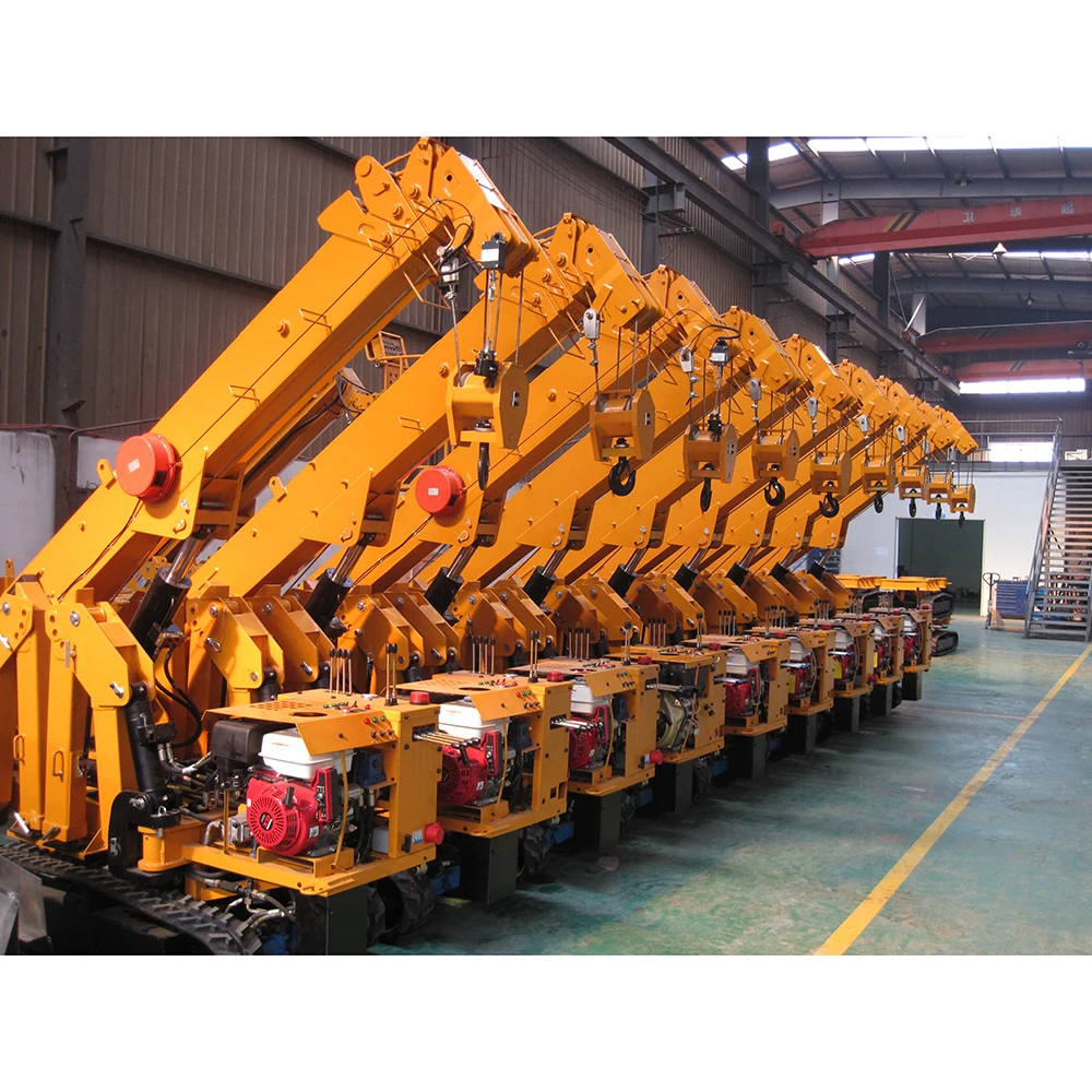 Diesel Engine Mini Crane, Gasoline Engine Hoist Mini Crane, Torque Limiter Mini Crane