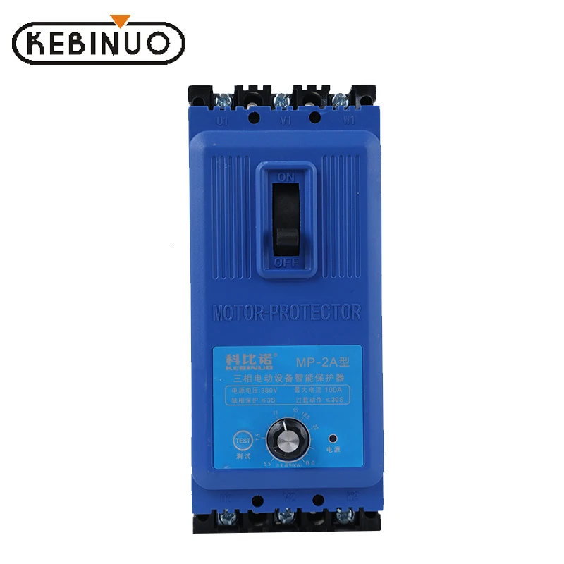 Three phase motor overload protection low voltage intelligent built-in screen protector