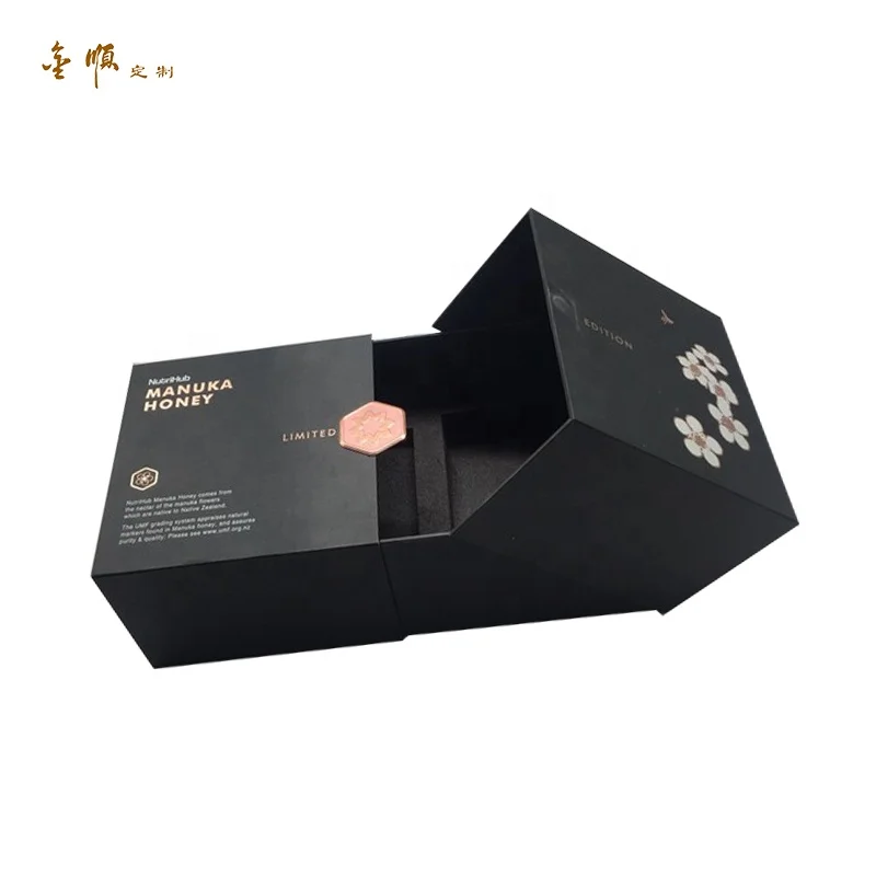 Flip Lid Premium Printing Rigid Cardboard Micro Slot Open Door Magnet Box with Eco-friendly Filled Paper Material Package Box