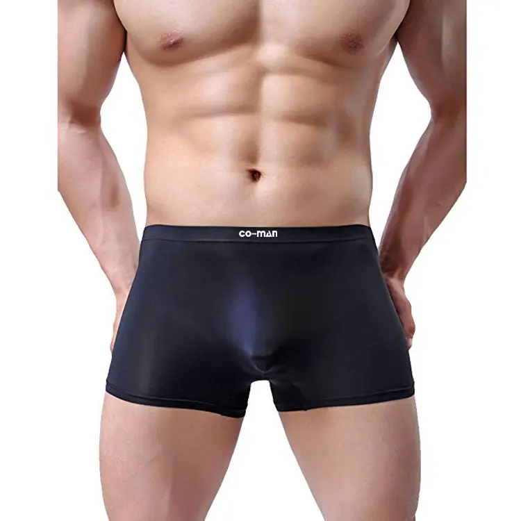 
Factory custom elastic fabric mens underwear transparent panties 