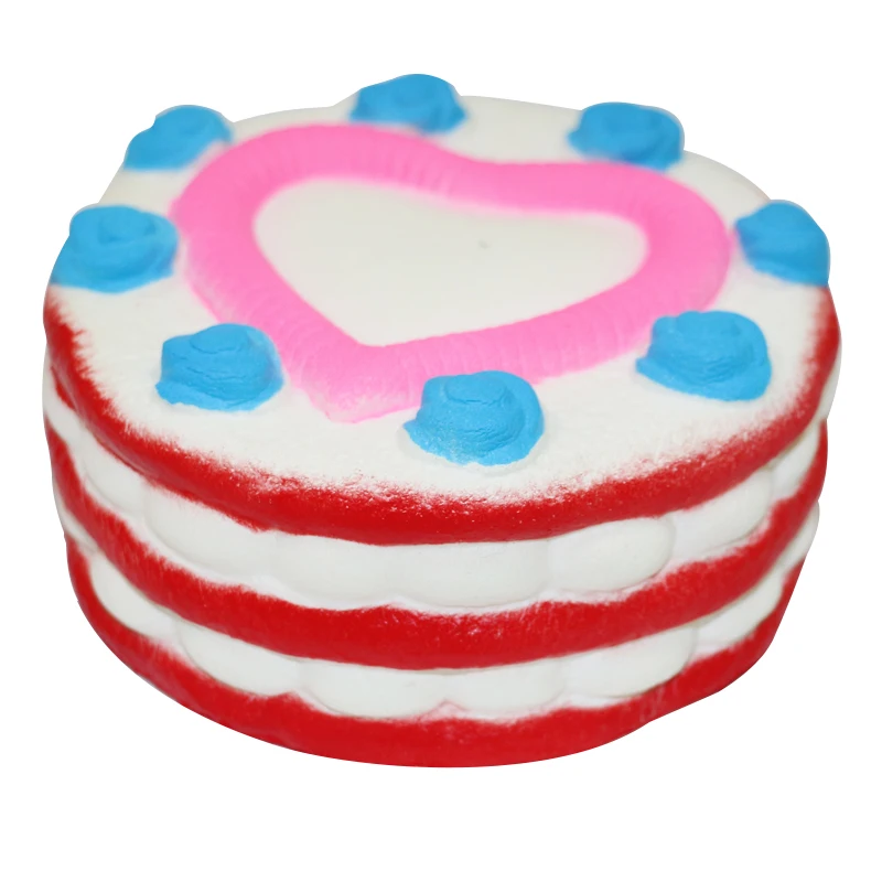 
Wholesale Stress Release Soft Squishy Cake Toy Pu Squishies Toy 