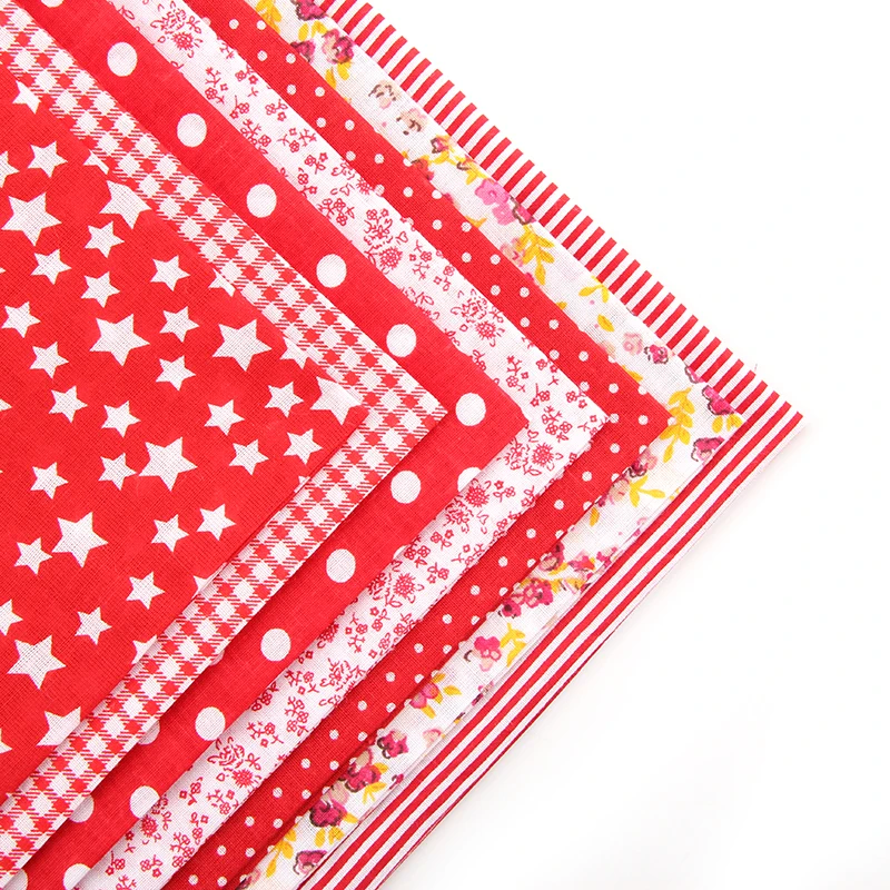 Basic Quality Cotton Material Charm Patchwork Fabric For Sewing DIY Crafts  9.8*9.8'