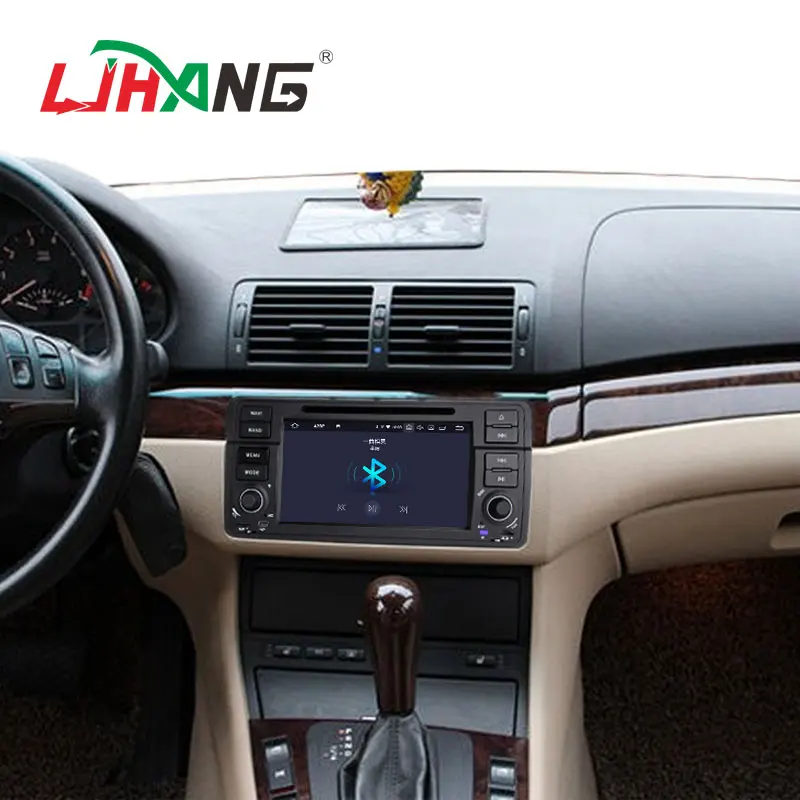 LJHANG PX30  Android 112 car audio gps navigation for BMW E46 M3 Rover318/320/325 radio dvd player video