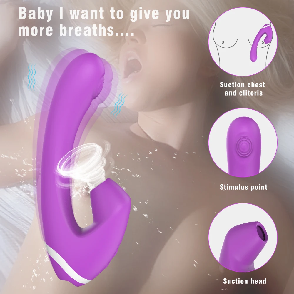 S-HANDE drop shipping Women Sucking Vibrator with 9*3 Speeds Vibration Modes For Women Masturbation clitoris sucking vibrator