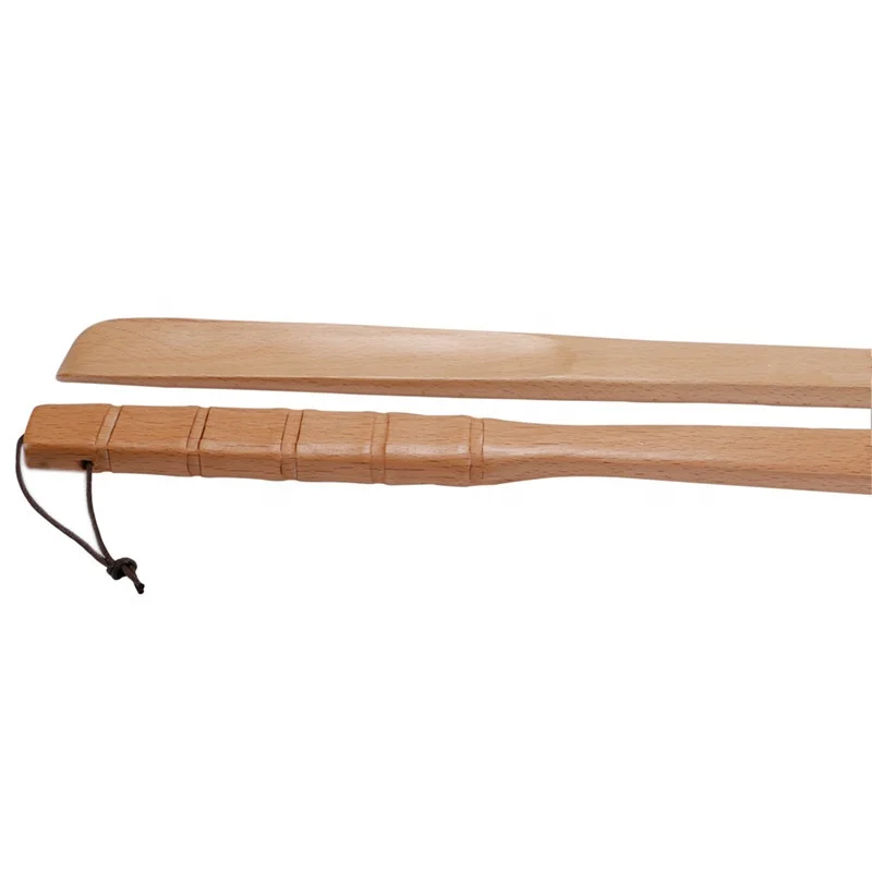 Горячая Распродажа высококачественный Буковый деревянный бамбуковый Гудок с толстой ручкой 70 см обувной гудок